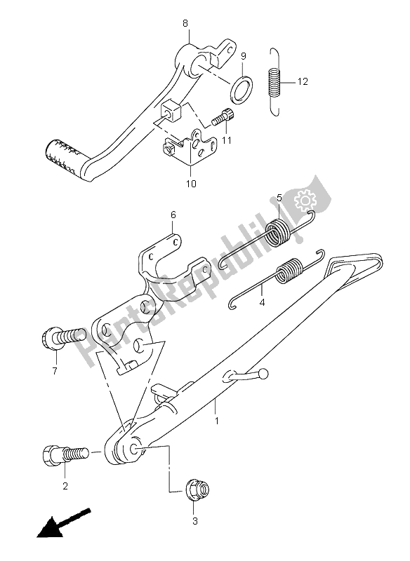 Toutes les pièces pour le Supporter du Suzuki GSX R 1000 2003