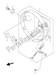 alloggiamento faro (sv650)