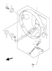 carcasa del faro (sv650)