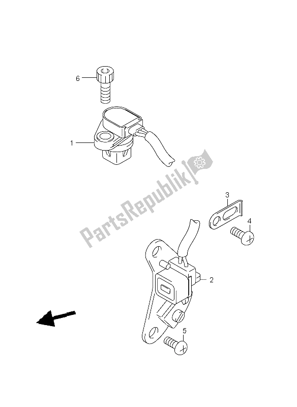 Toutes les pièces pour le Générateur De Signal du Suzuki GSX R 600 2006
