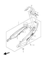 SEAT TAIL COVER (GSF1250-A)