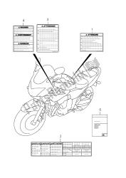 étiquette (gsf1250s e24)