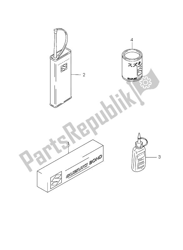 Todas las partes para Opcional de Suzuki RM 85 SW LW 2009