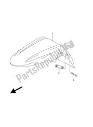 FRONT FENDER (GSF1250 E21)