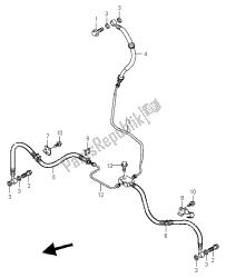 flexible de frein avant