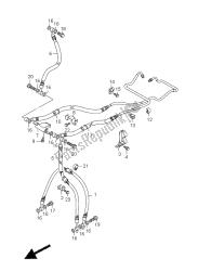 flexible de frein avant (gsf650sa-sua)