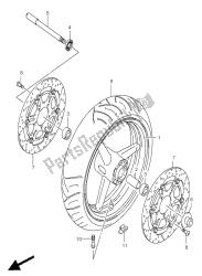 FRONT WHEEL (GSF650-U-S-SU)