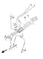 flexible de frein avant (sfv650a-ua)