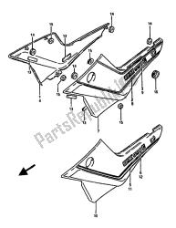 FRAME COVER (GSX550E-EU)