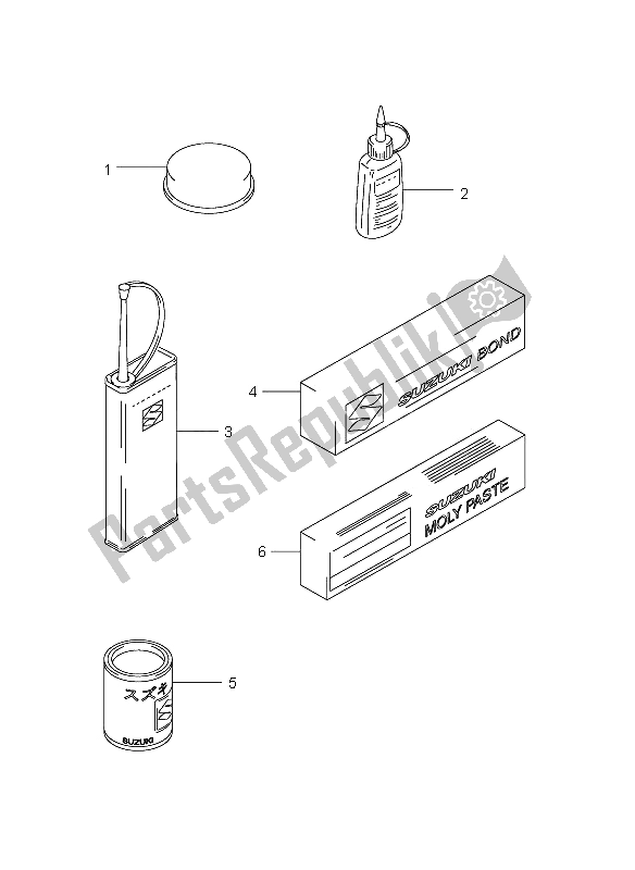 All parts for the Optional of the Suzuki RV 125 Vanvan 2009