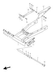 bras oscillant arrière