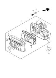 SPEEDOMETER (F.NO. 5SAAP41A 67110001 )