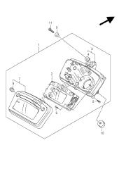 SPEEDOMETER (LT-A750PZ P33)