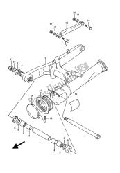 bras oscillant arrière