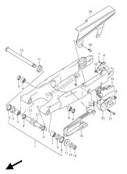 bras oscillant arrière