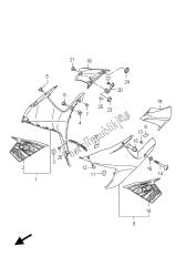 cofano laterale (gsx-r600 e21: (jdt-yvb)