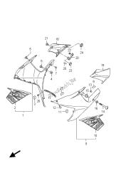 SIDE COWLING (GSX-R600 E21:(JDT-YVB)
