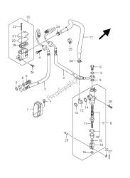 maître-cylindre arrière (sfv650a-ua)