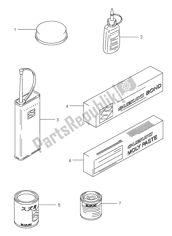 Toutes les pièces pour le Optionnel du Suzuki DR Z 400E 2004