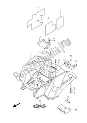 REAR FENDER (LT-A400FZ)