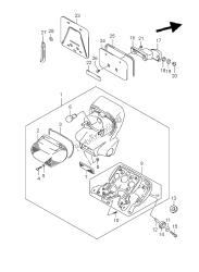 feu arrière combiné