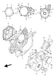 CRANKCASE COVER (DR-Z400E)