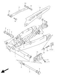 braccio oscillante posteriore (gsf1200sa)