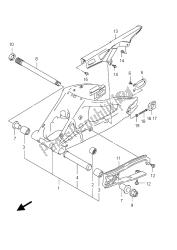 achterste zwenkarm (GSX-R750 E24)