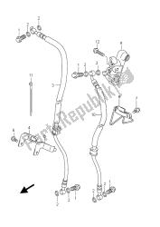 flexible de frein avant