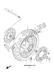 roue avant (an400 e19)