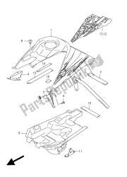 FUEL TANK COVER (LT-R450Z)