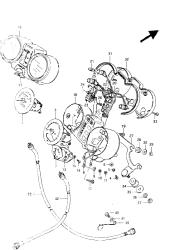 compteur de vitesse et tachymètre