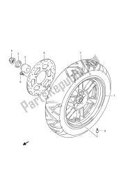 roue arrière (uh125 e19)