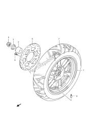 ruota posteriore (uh125 e19)