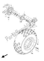 FRONT WHEEL (LT-Z400)