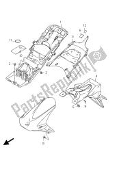 parafango posteriore (gsx-r750uf e21)