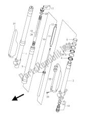 ammortizzatore forcella anteriore