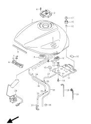 réservoir de carburant (gsf1250 e24)