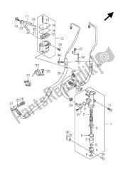 tylny cylinder główny (gsr750aue e21)