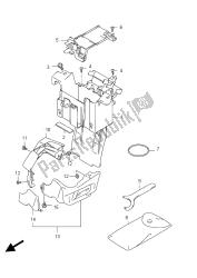 support de batterie (sfv650ua e21)