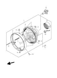 HEAD LAMP ASSY (E2-E19)