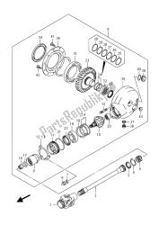 PROPELLER SHAFT & FINAL DRIVE GEAR (VZR1800 E19)