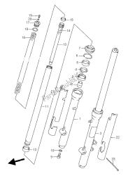 ammortizzatore forcella anteriore