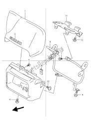 couvercle de lampe frontale