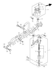 pompa freno posteriore (gsf650-u-s-su)