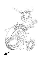 FRONT WHEEL (DL650UE E19)