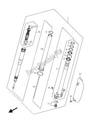 LH FRONT FORK DAMPER