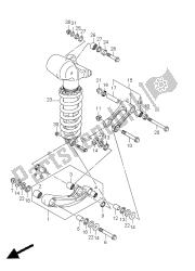 REAR CUSHION LEVER (LT-R450)