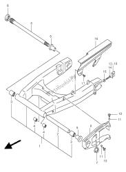 bras oscillant arrière