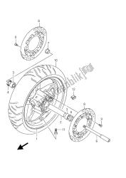 FRONT WHEEL (AN650 E19)